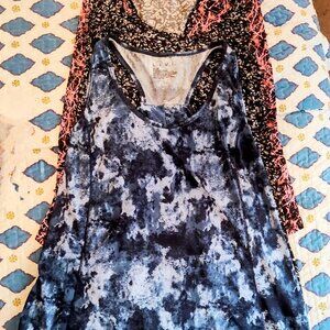 Livi By Lane Bryant Long Tank Top SZ18/20 SET OF THREE